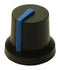MULTICOMP PRO MP-CL170846FR Knob, D Shaft, 6 mm, Round with Indicator Line, 16.2 mm, MP Knobs Series