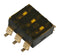 MULTICOMP PRO MCEMR-03-T-V DIP / SIP Switch, 3 Circuits, Recessed, Surface Mount, SPST-NO, 24 V, 25 mA