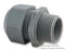 HUBBELL WIRING DEVICES SEC100GA CORD CONNECTOR, STR, NYLON 6.6, NPT 1IN, GREY