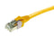 HARTING 09487777755100 Ethernet Cable, 8P8C, Overmoulded, Cat5e, RJ45 Plug to RJ45 Plug, Yellow, 10 m, 32.8 ft