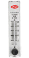DWYER RMA-151-SSV Air Flowmeter, SS Valve, 5 to 50 cc/min, 100 psi, 4 % Accuracy, 1/8" FNPT, RATE-MASTER RMA Series