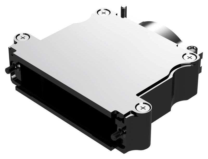 POSITRONIC D50000ANE0/AA D Sub Backshell, D Series, 180&deg;, Aluminium Body