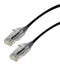 VIDEK 2994-10BK Ethernet Cable, LSZH, Cat6, RJ45 Plug to RJ45 Plug, UTP (Unshielded Twisted Pair), Black, 10 m