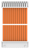 TE CONNECTIVITY 2405416-6 Cable Assembly, CN1 Connector to CN2 Connector, 12 Ways, 1.25 mm, 1 Row, 300 mm, 11.8 "