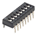 TE CONNECTIVITY 1825059-5 DIP / SIP Switch, 2 Circuits, Slide, Through Hole, SPST, 24 V, 100 mA