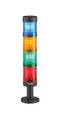 MULTICOMP PRO MP-50LW1W Tower Light LED Unit, Continuous, White, 110VAC, IP65, NEMA 1/2/3/3R/4/4X/12/13, 68mm H, 50mm Lens