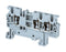 ALTECH CX2.5/3 TERMINAL BLOCK, DIN RAIL, 3POS, 1KV, 24A