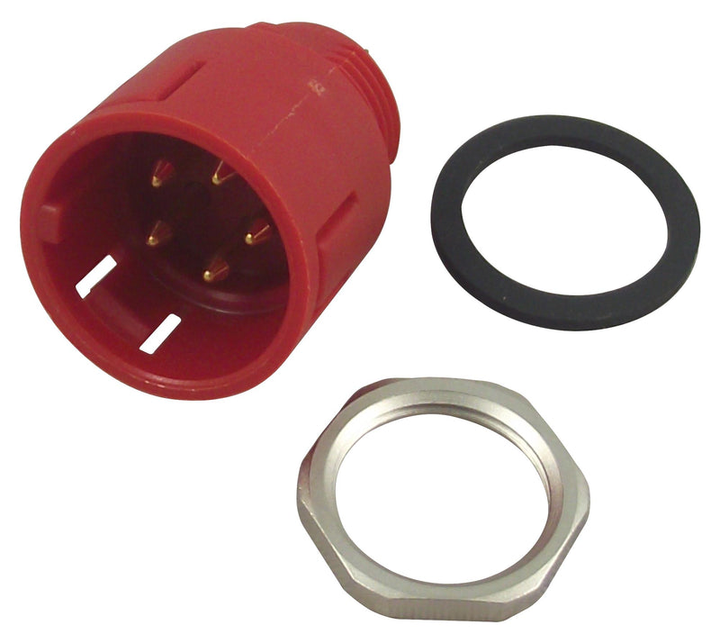 BINDER 99-9115-50-05 Circular Connector, Circular Industrial, 720 Series, Panel Mount Plug, 5 Contacts, Solder Pin