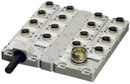 WAGO 757-483/000-005 SENSOR DISTRIBUTION BOX, M8-3P, 8PORT