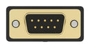 TE CONNECTIVITY 2478170-3 Computer Cable, D Subminiature Socket, 9 Way, D Subminiature Socket, 9 Way, 6 ft, 1.83 m, Black