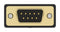 TE CONNECTIVITY 2478170-3 Computer Cable, D Subminiature Socket, 9 Way, D Subminiature Socket, 9 Way, 6 ft, 1.83 m, Black