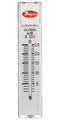 DWYER RMA-150 Air Flowmeter, 10 to 100 cc/min, 100 psi, 4 % Accuracy, 1/8" FNPT, RATE-MASTER RMA Series