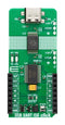 MIKROELEKTRONIKA MIKROE-5815 Add-On Board, USB UART ISO Click, 3.3V/5V in, UART,USB Interface