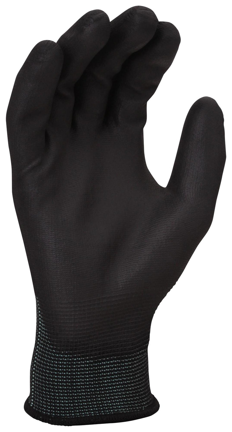 UCI G/PCP-B/09 Gloves, Seamless Knit Cuff, PET (Polyester), Black, L