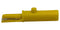 MUELLER ELECTRIC BU-27.259.3 Alligator Clip, Insulated, 8 mm Jaws Open, 51 mm Length, 30 to 60VDC, 19A Current, Yellow