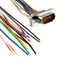 ITT CANNON MDM-15PH003F CABLE, MICRO D 15P PLUG-FREE END, 18"
