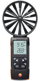 TESTO 0563 0417 Anemometer, Testo 417, 0.3m/s to 20m/s, -20 &deg;C to 50 &deg;C, 236 mm Testo 417