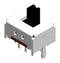 MULTICOMP PRO MPSL6NCHVR Slide Switch, DPDT, Through Hole, 100 mA