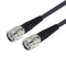 L-COM CC58T-10 RF / Coaxial Cable Assembly, TNC Plug to TNC Plug, RG58C/U, 50 ohm, 10 ft, 3.05 m, Black