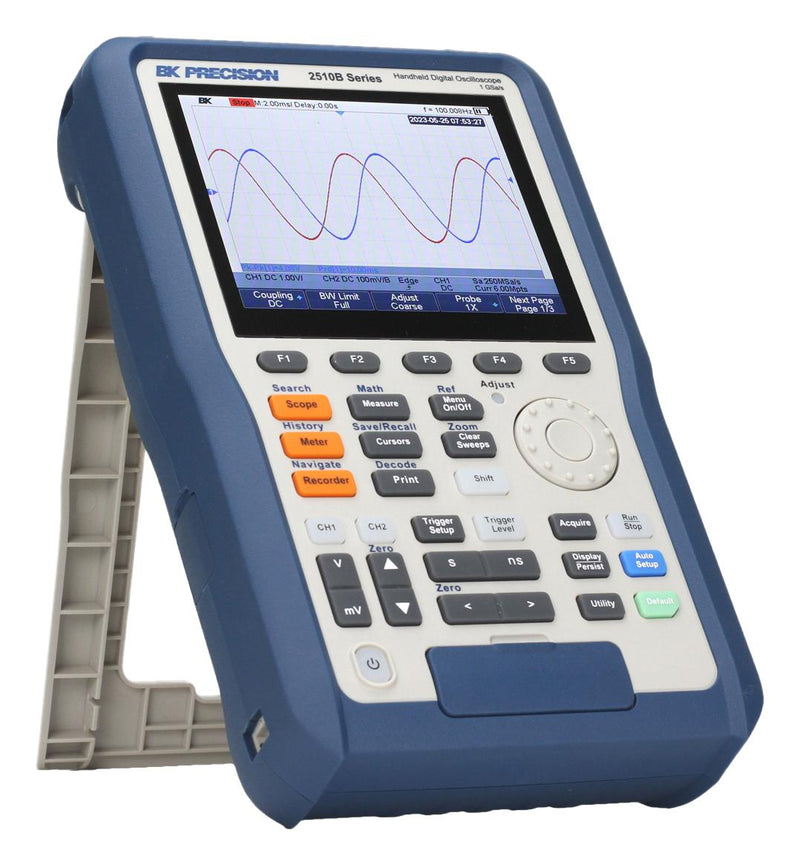 B&K PRECISION BK2516B Oscilloscope, 2510B Series, 2 Channel, Isolated, 200 MHz, 1 GSPS, 12 Mpts, 2 ns