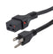 L-COM C19LN515P-15-6F POWER CORD, NEMA 5-15P-IEC C19, 6 , 15A
