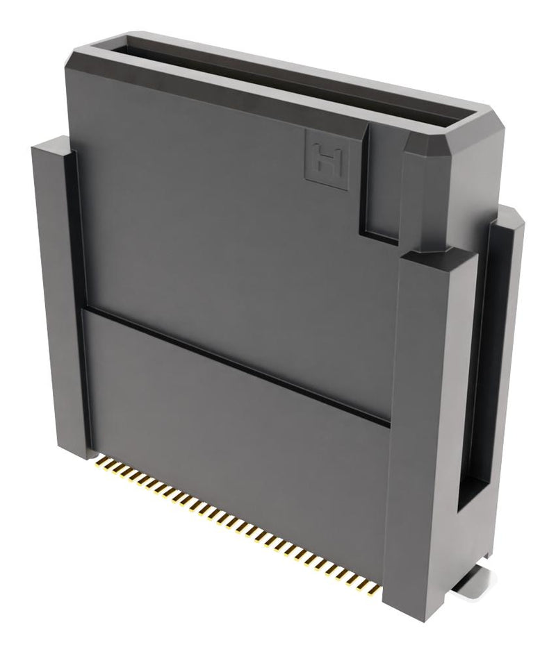 HARWIN F10-10206045R Mezzanine Connector, Receptacle, 0.5 mm, 2 Rows, 60 Contacts, Surface Mount Straight