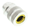 HUBBELL WIRING DEVICES SHC1037 CORD CONNECTOR, STRAIGHT MALE, ALUMINUM, 19.05MM