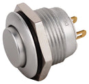 MULTICOMP PRO MPF12S1-1210NPA000 Vandal Resistant Switch, MPF Series, 16 mm, SPST-NO, Momentary, Round Raised, Natural
