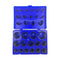 MULTICOMP PRO MP013943 O-ring Kit, 382 Pieces, Metric NBR Size, 70 Shore, Part Numbers As568 JIS P3 to P48, G20 to G45