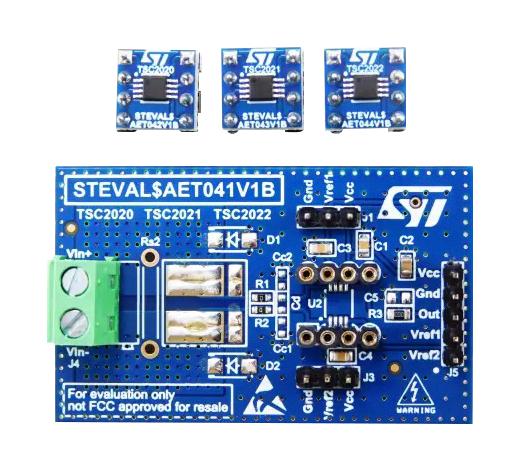 STMICROELECTRONICS STEVAL-AETKT4V1 Evaluation Board, TSC2020, TSC2021, TSC2022, Precision, Bidirectional Current Sense Amplifier