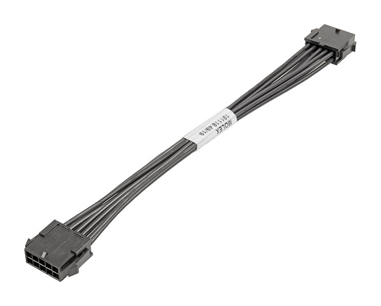 MOLEX 214757-1101 Cable Assembly, Micro-Fit 3.0 Plug to Micro-Fit 3.0 Plug, 10 Ways, 3 mm, 2 Row, 150 mm, 5.9 "