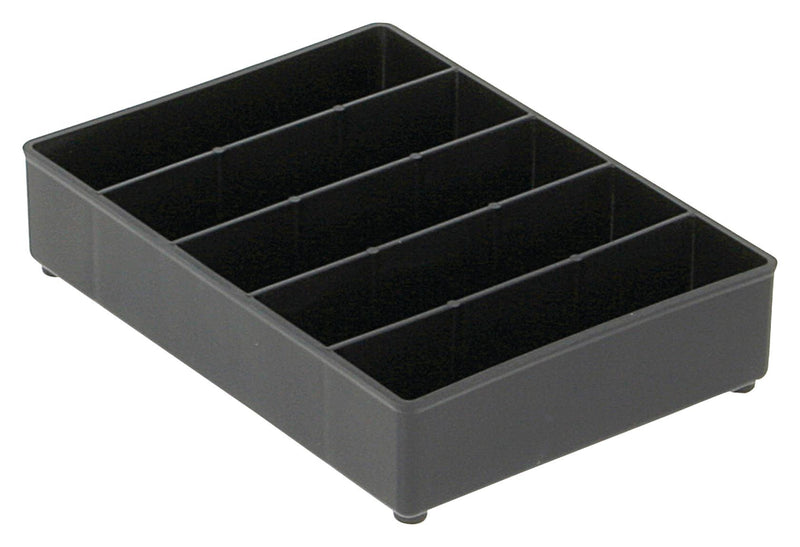RAACO 118200 Assortment Insert, ESD, Polypropylene (PP), Black, 24 mm x 79 mm x 109 mm