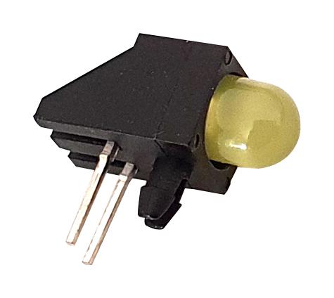 CML INNOVATIVE TECHNOLOGIES 15701007 Circuit Board Indicator, Yellow, 1 LEDs, Through Hole, T-1 3/4 (5mm), 20 mA, 40 mcd