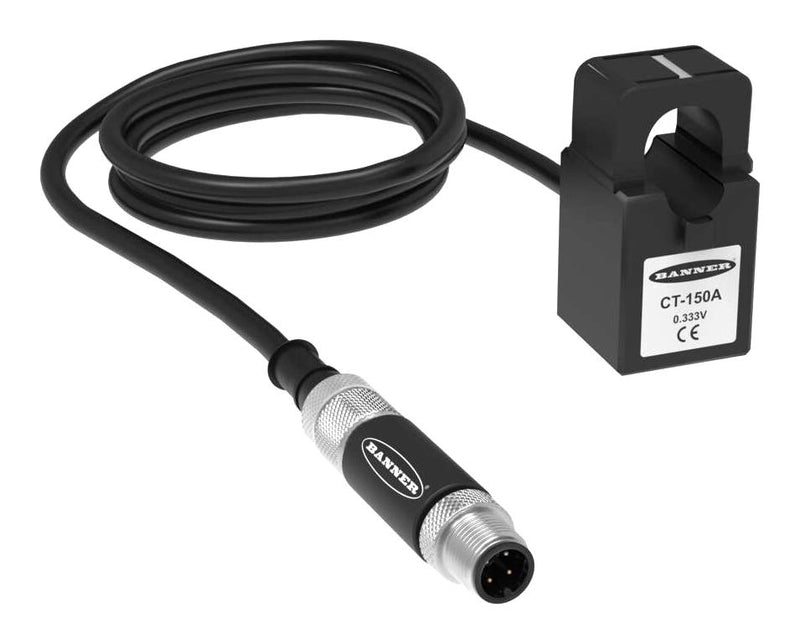 BANNER ENGINEERING S15C-CT150A-MQ Signal Converter, 150 A, Current Transformer, Modbus, 1 Channels, 30 VDC
