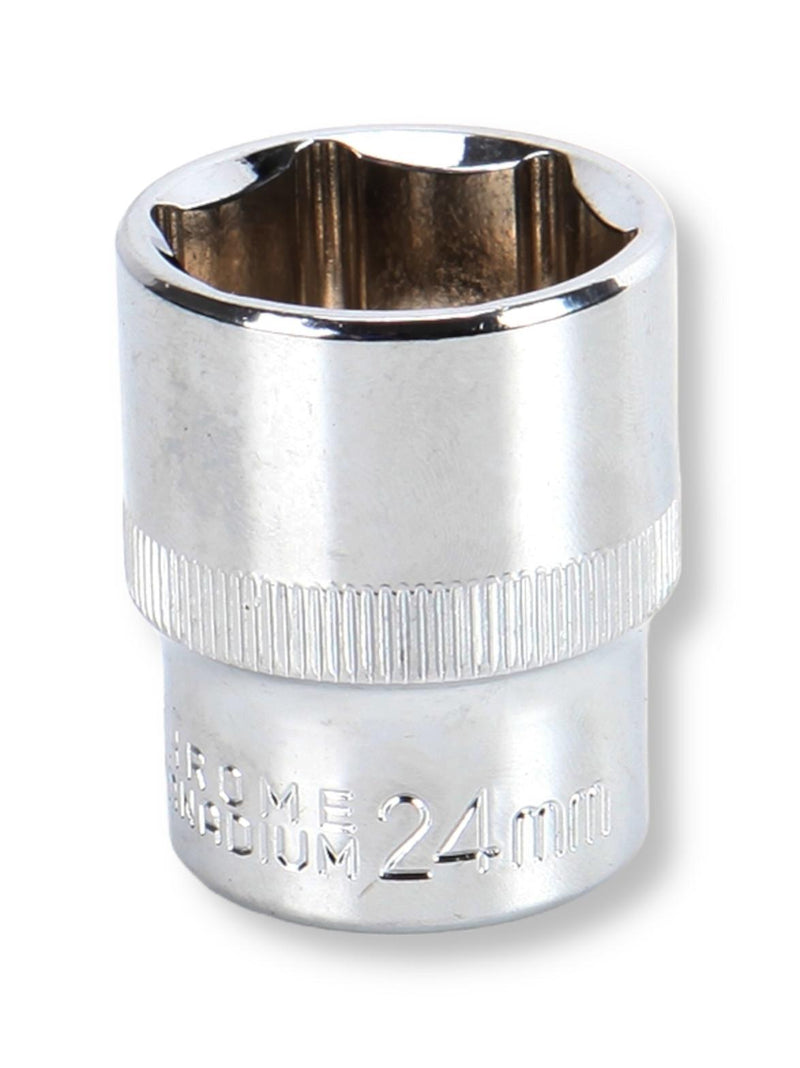 MULTICOMP PRO MP12-CRV24 Socket, Hex, 24mm, 1/2" Drive Size, Chrome Vanadium, DIN3120