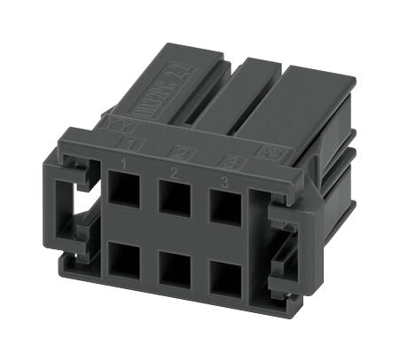 PHOENIX CONTACT 1378302 Connector Housing, 2 Row, CONNEXIS DD Series, Receptacle, 6 Ways, 5.08 mm