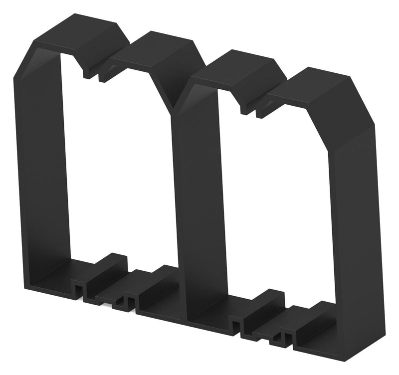 ENTRELEC - TE CONNECTIVITY 1SET411315R0000 Trunking Fitting, Nylon 6.6 (Polyamide 6.6), Carbon Fibre Reinforced, Black, 113 mm, 20 mm, 75 mm