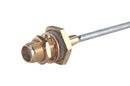 HUBER+SUHNER 24_SMA-50-2-15/111_NE 24_SMA-50-2-15/111_NE RF / Coaxial Connector SMA Straight Bulkhead Jack Solder 50 ohm