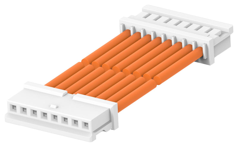 TE CONNECTIVITY 2405417-1 Cable Assembly, CN1 Connector to CN2 Connector, 8 Ways, 1.5 mm, 1 Row, 300 mm, 11.8 "