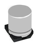 PANASONIC EEVFK1J221Q SMD Aluminium Electrolytic Capacitor, Radial Can - SMD, 220 &micro;F, 63 V, 5000 hours @ 105&deg;C, Polar