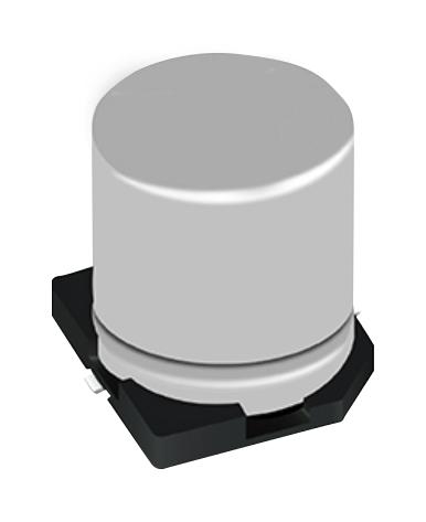 PANASONIC EEVFK1J221Q SMD Aluminium Electrolytic Capacitor, Radial Can - SMD, 220 &micro;F, 63 V, 5000 hours @ 105&deg;C, Polar