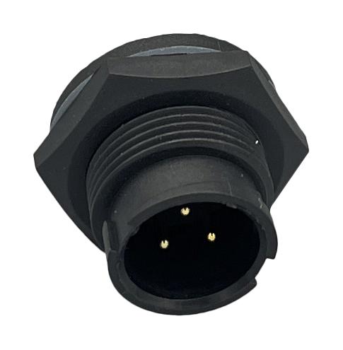 NORCOMP 870-03B-113R001 Circular Connector, Circular Connector, Cavalier Series, Panel Mount Plug, 3 Contacts, PCB Pin