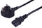 PRO ELEC PELB1202 LEAD UK PLUG TO IEC C13 BLACK 0.5M