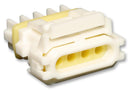 MOLEX 52117-0410 Connector Housing, Mizu-P25 52117 Series, Receptacle, 4 Ways, 2.5 mm