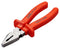 INSULATED TOOLS LTD 00021 Combination Plier, Nylon Thermoplastic Insulation, Carbon Steel, 200 mm Overall Length