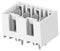 ERNI - TE CONNECTIVITY 9-2390874-4 RECT PWR CONN, HDR, 4POS, 1ROW, 5MM