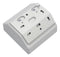 CAMDENBOSS CB1500-10SGY-KIT Plastic Enclosure, Solid, Wall Mount, ABS, 53.25 mm, 100 mm, 100 mm, IP40
