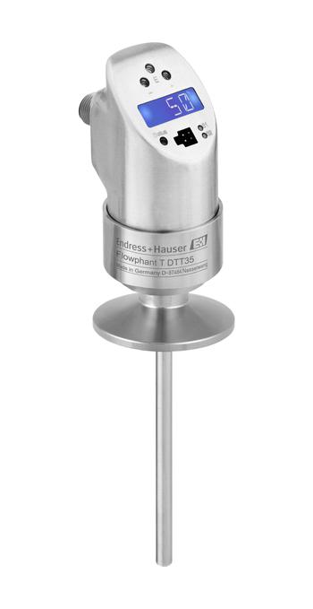 ENDRESS+HAUSER DTT35-A1C111DB2BAB Flow Switch, LCD Display, 50mm, Liquid, Current/PNP, Clamp, 30VDC, Flowphant T DTT35