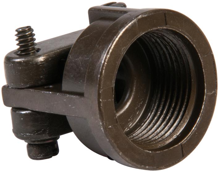 AMPHENOL INDUSTRIAL 97-3057-1004 Circular Connector Clamp, 10SL / 12S, 7.92 mm, Zinc Alloy, 97 Series