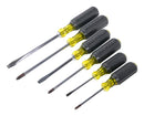 KLEIN TOOLS 85074.. 6 PIECE Cushion-Grip Screwdriver Set
